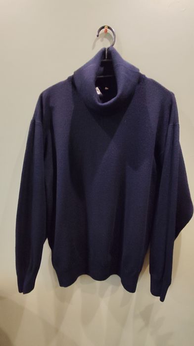 Merino sweterek golf damski