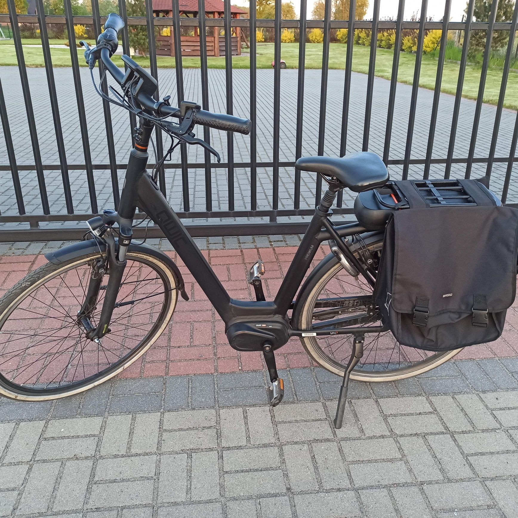 Rower elektryczny holenderskiej marki Qwic