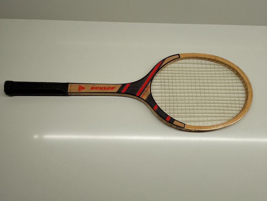 Raquete Dunlop Power Line Madeira Vintage