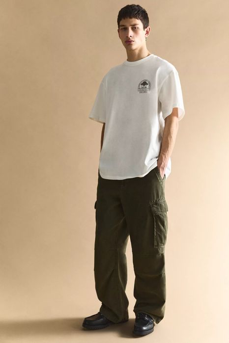 Широкі Штани Pull&Bear Parachute Pants Оригінал Широкие Нові Мужские