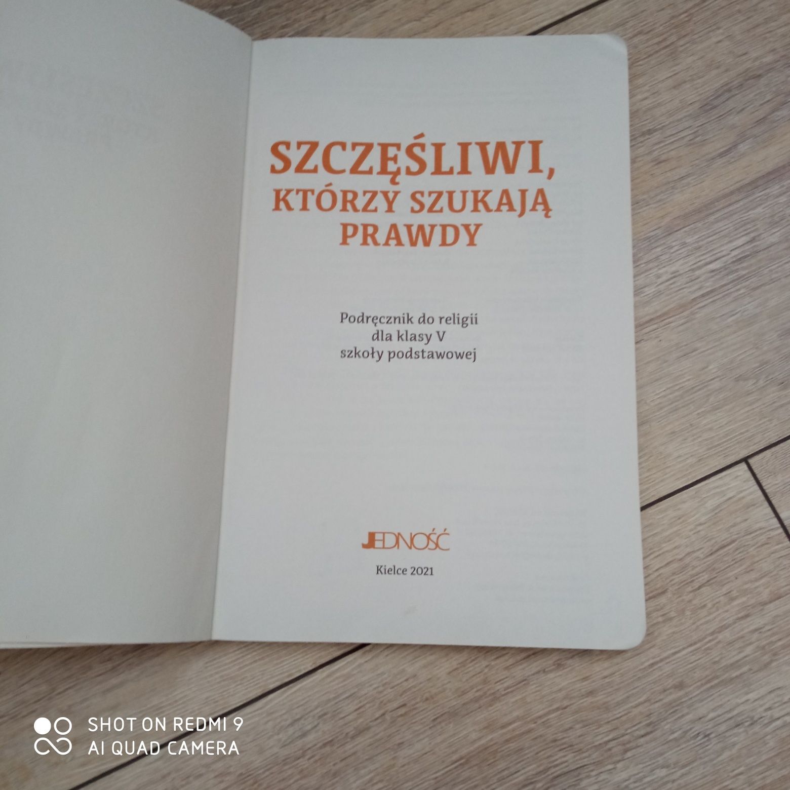 Książka do religii klasa 5 Szczęśliwi, którzy szukają prawdy