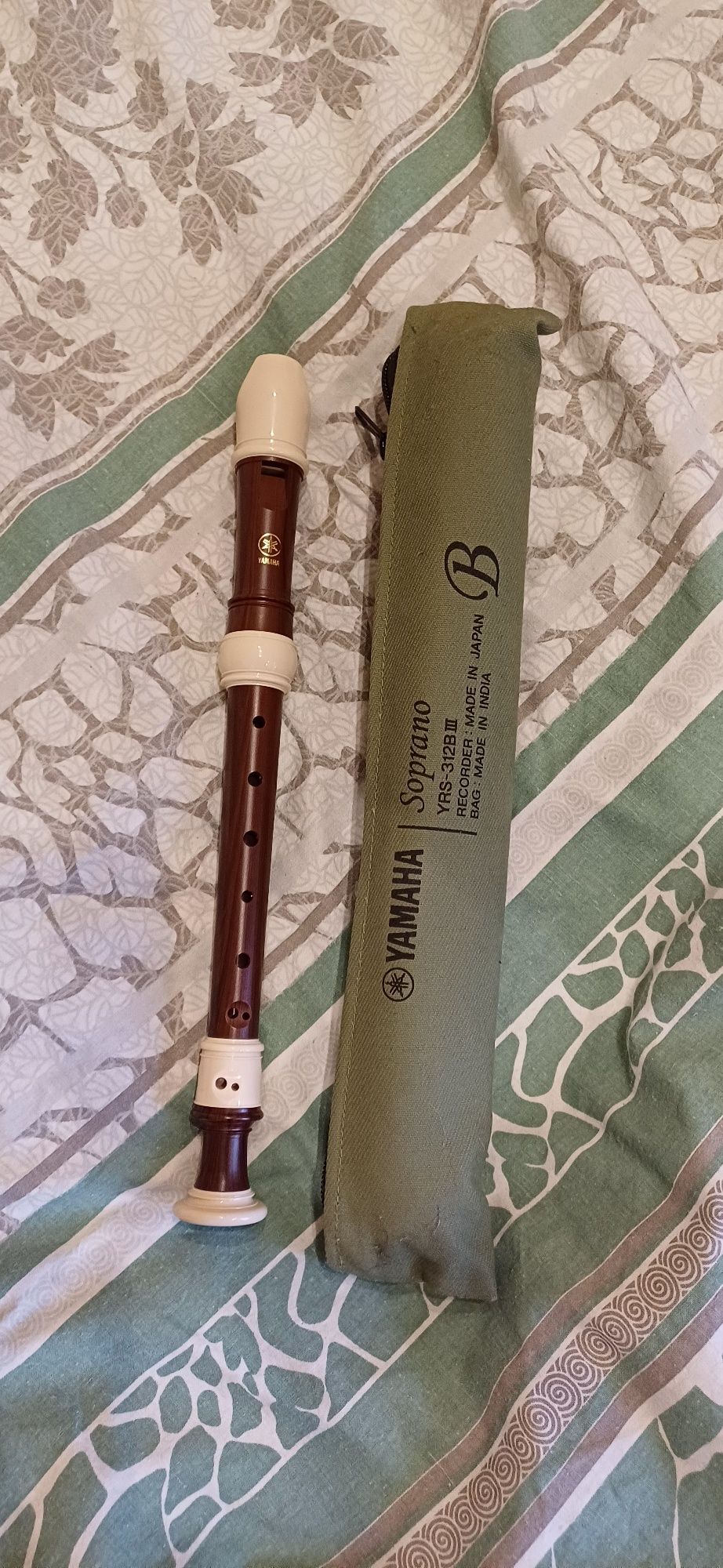 Блокфлейта Yamaha YRS-312BIII Soprano