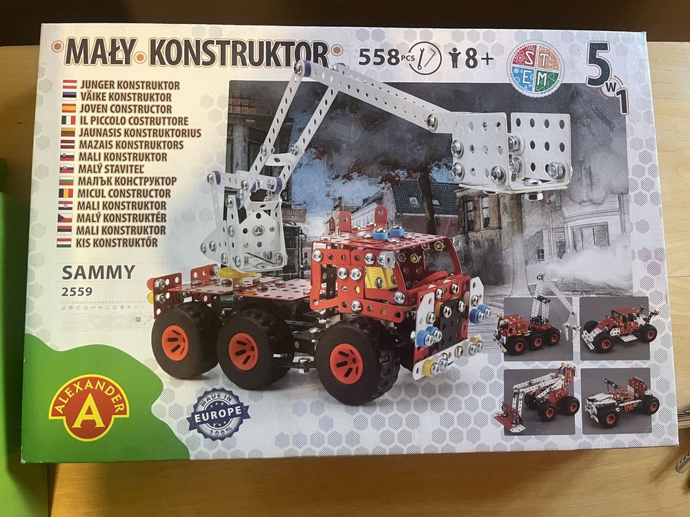 Mały konstruktor - 5 w1