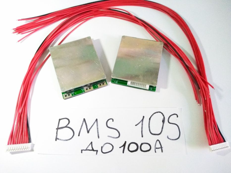 BMS 10S 36V 35A постоянки / BMS контроллер 10S с балансом