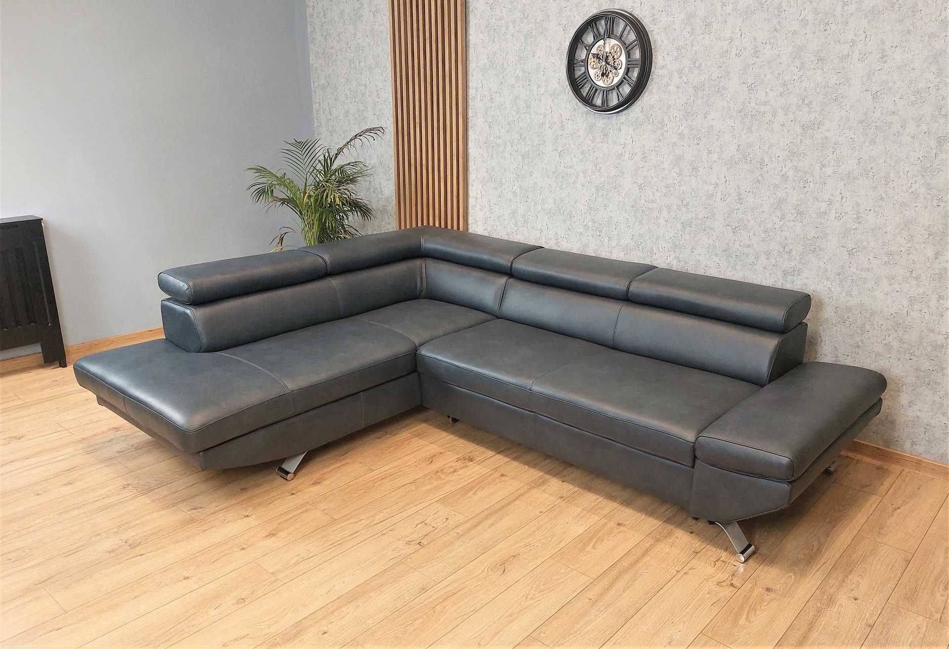 Narożnik skórzany 278x210 i inne, sofa ze skóry rogówka skóra natural