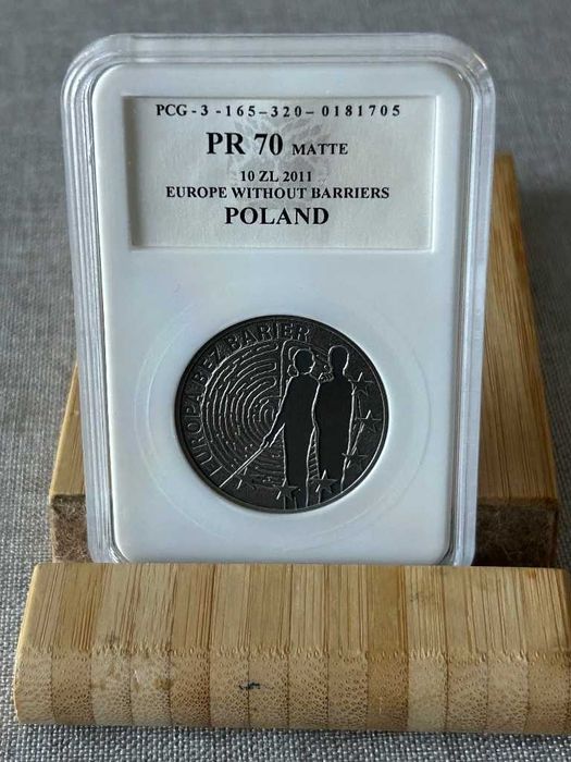 10 zł Europa bez barier GRADING