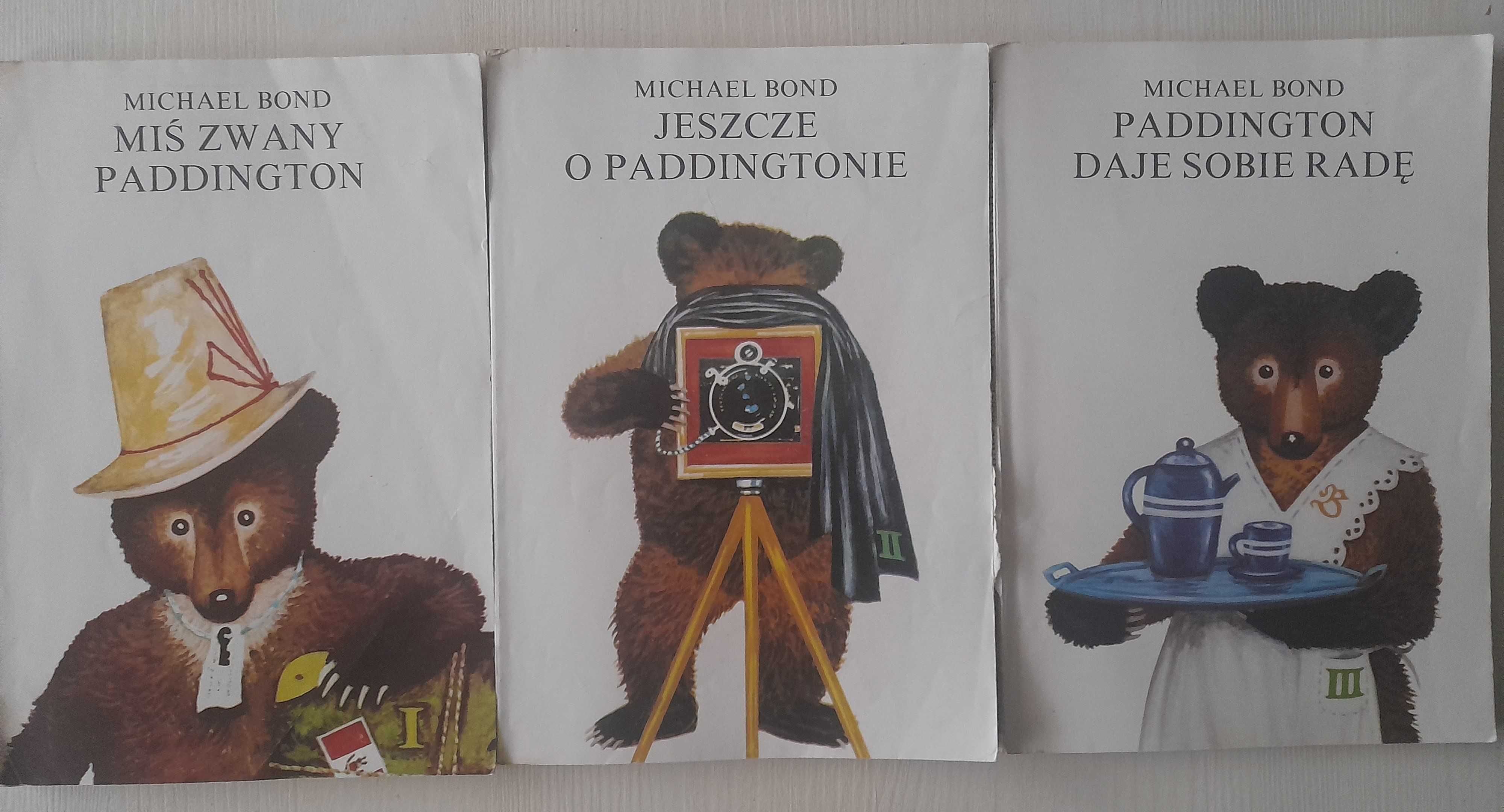 Miś zwany Paddington + 2 książki serii Michael Bond