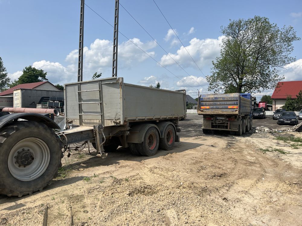 Wywrotka kiper przyczepa stena 18 t tandem