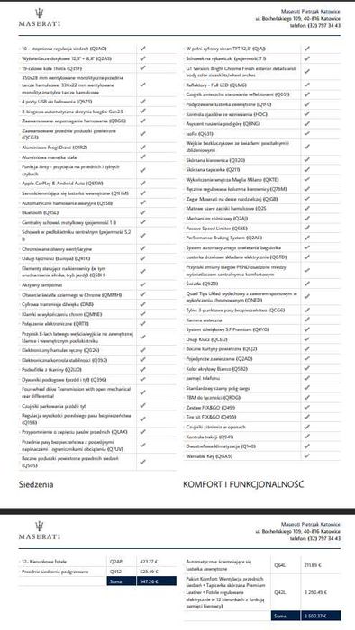 Maserati Grecale GT cesja leasingu