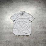 MĘSKA Elegancka Koszula Krótki Rękaw Wzorek Hugo Boss PREMIUM Casual