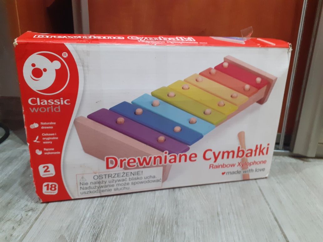 Drewniane cymbałki