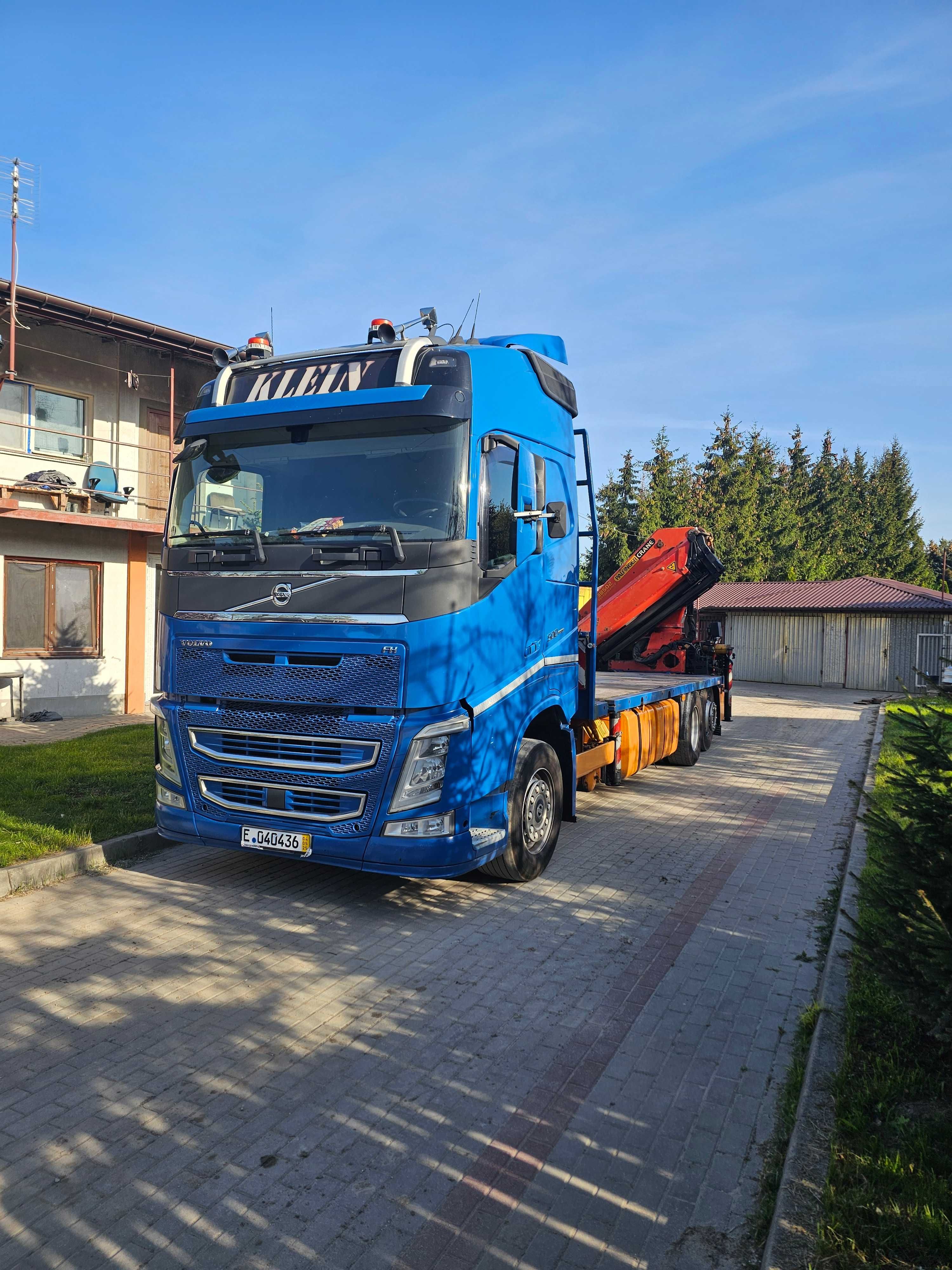 usługi transportowe HDS niskopodwoziowy maszyn, sprzętu, wywrotka