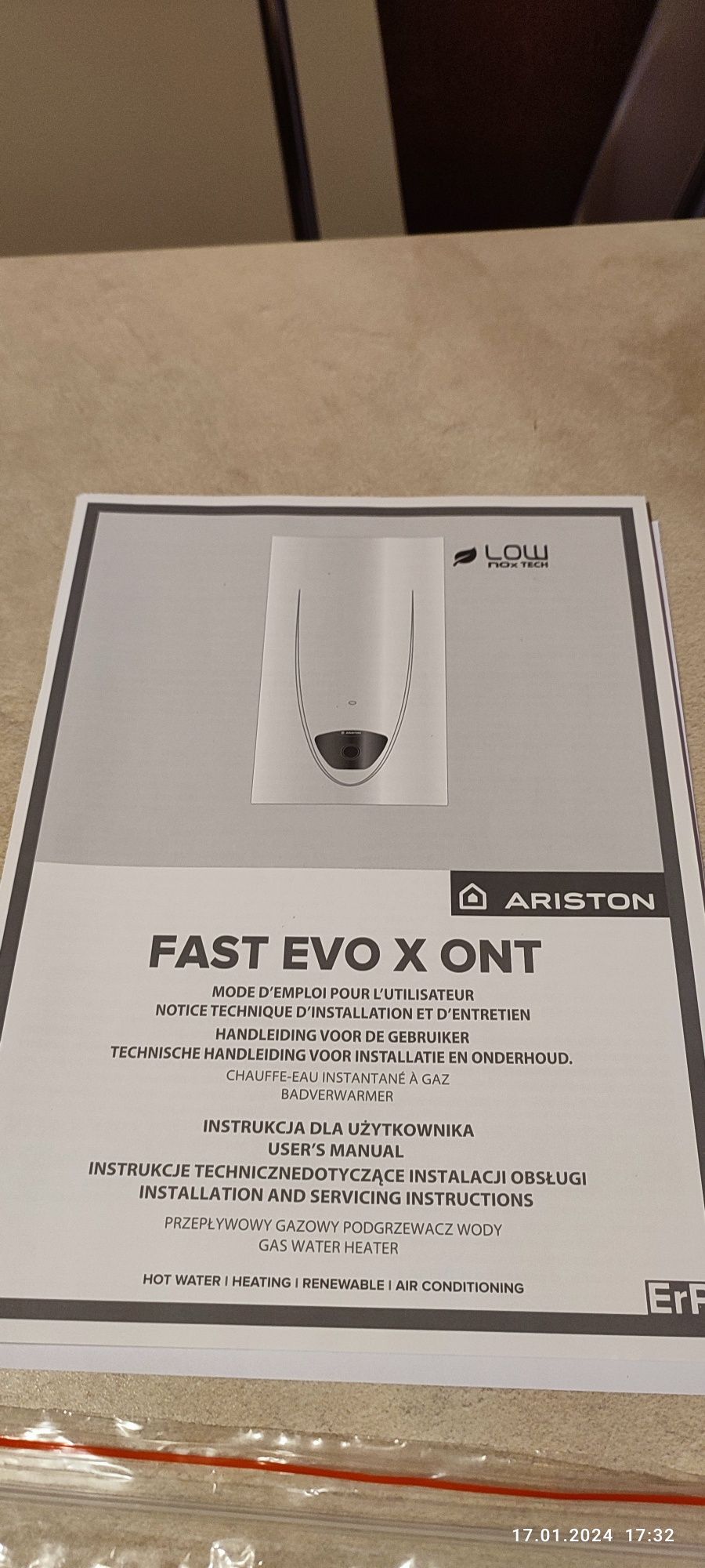 Ariston Fast Evo X NG