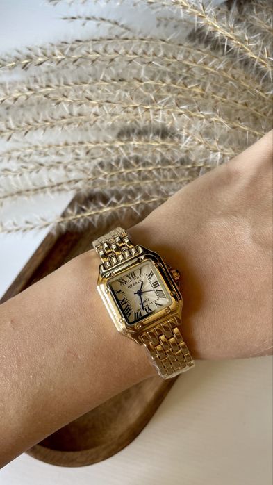 Zegarek złoty vintage Pinterest klasyczny nowy stal nierdze old money