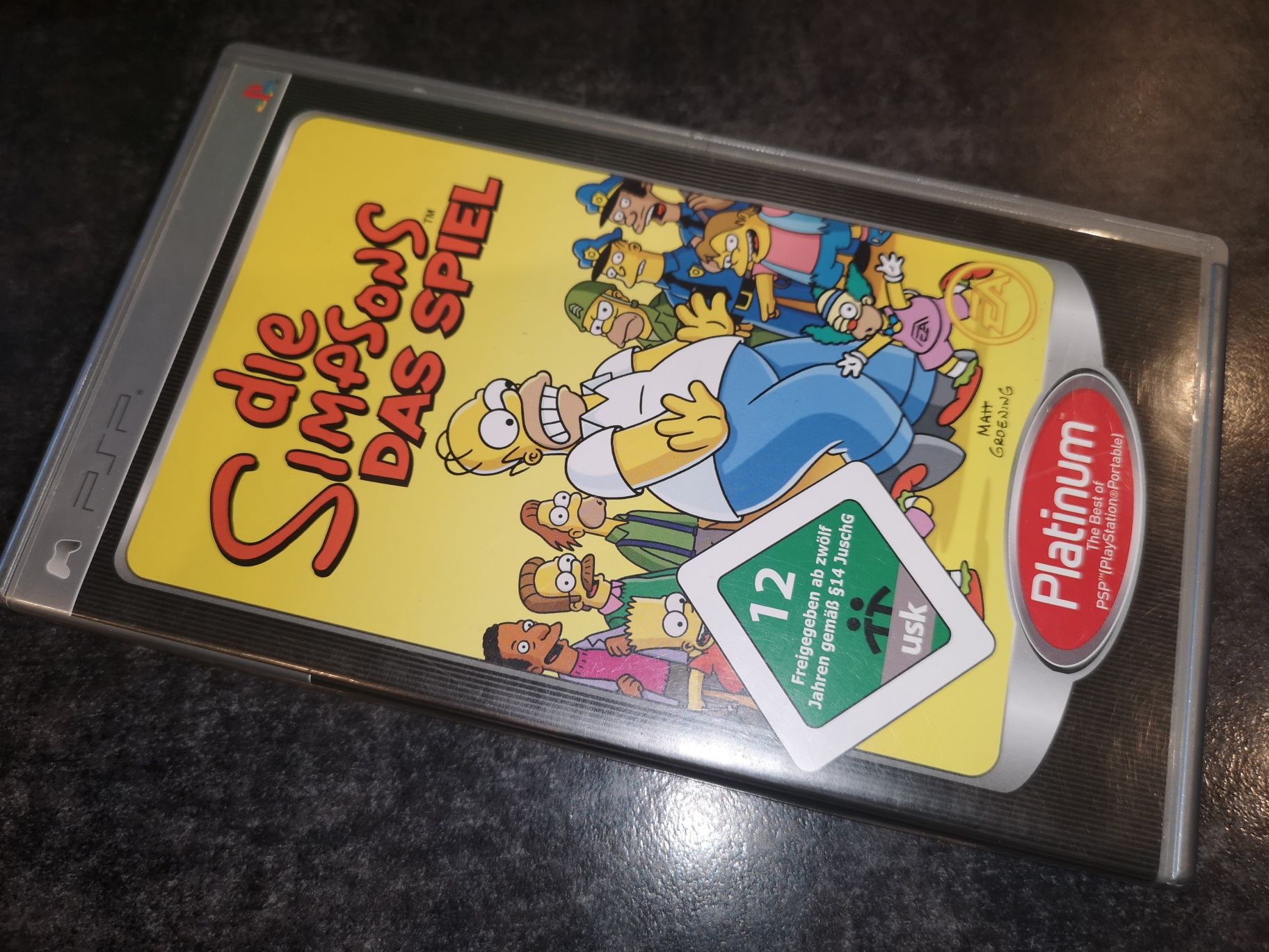 Die Simpsons PSP gra GER (stan bdb) kioskzgrami Ursus