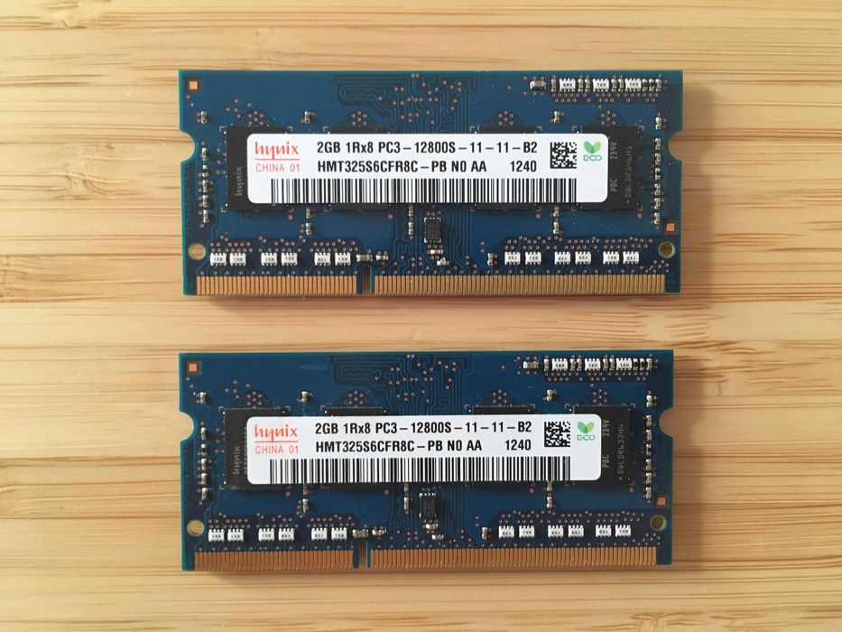 2x 2GB Ram Macbook Pro