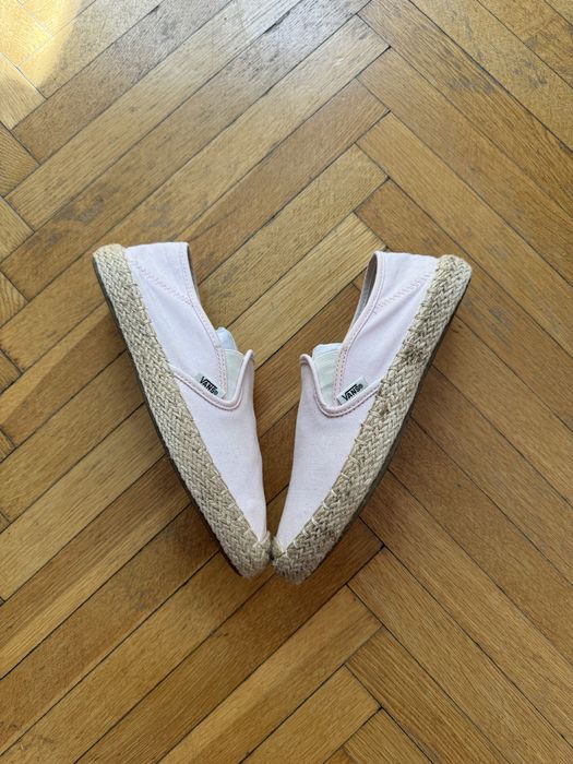 VANS Slip on, surf, pudrowy róż, roz. 37