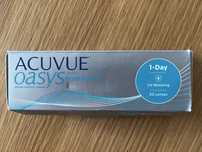 Jednodniowe soczewki kontaktowe -1 Acuvue Oasys z filtrem UV