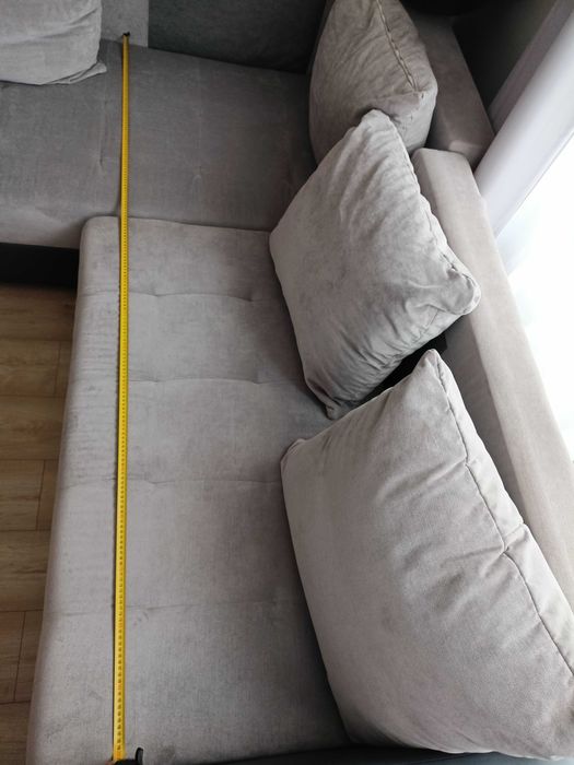 Narożnik duży szary