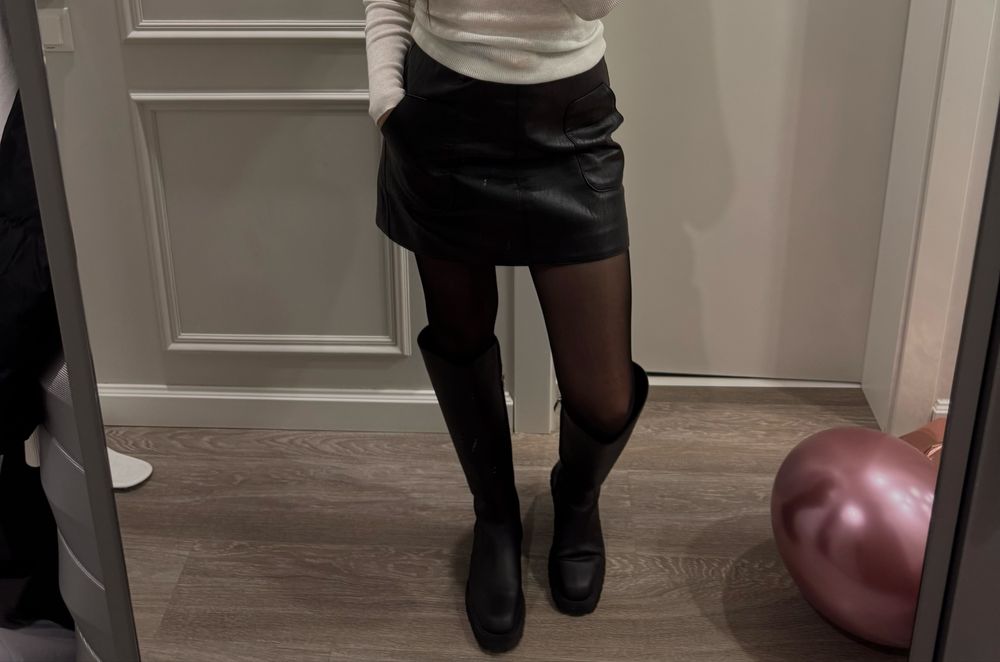 Чоботи труби,високі ,український бренд 27 studio