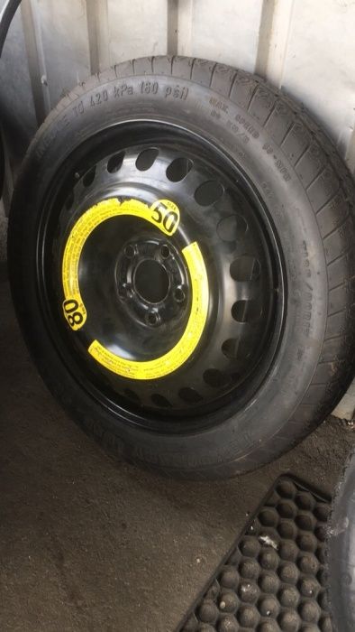 Продам оригинальную докатку,запаску,костыль 5х112  R16