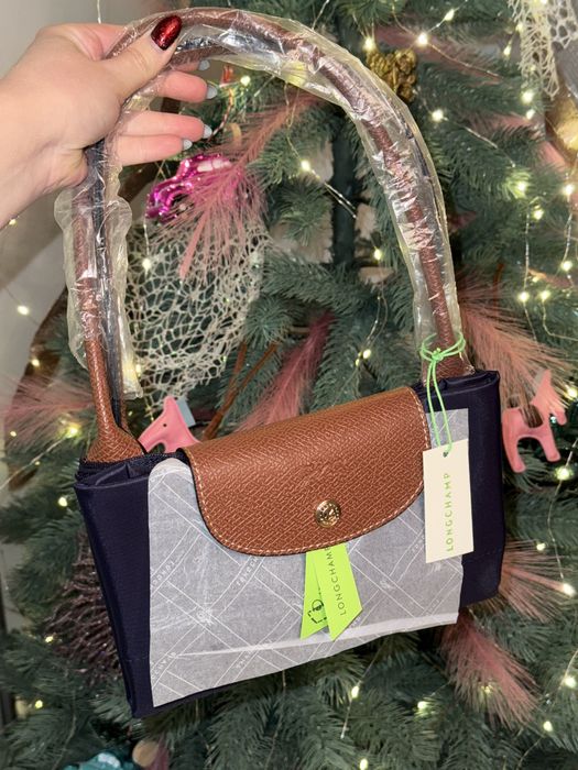 Сумка Longchamp le pliege розмір L в кольорах тренд 2025 для навчання