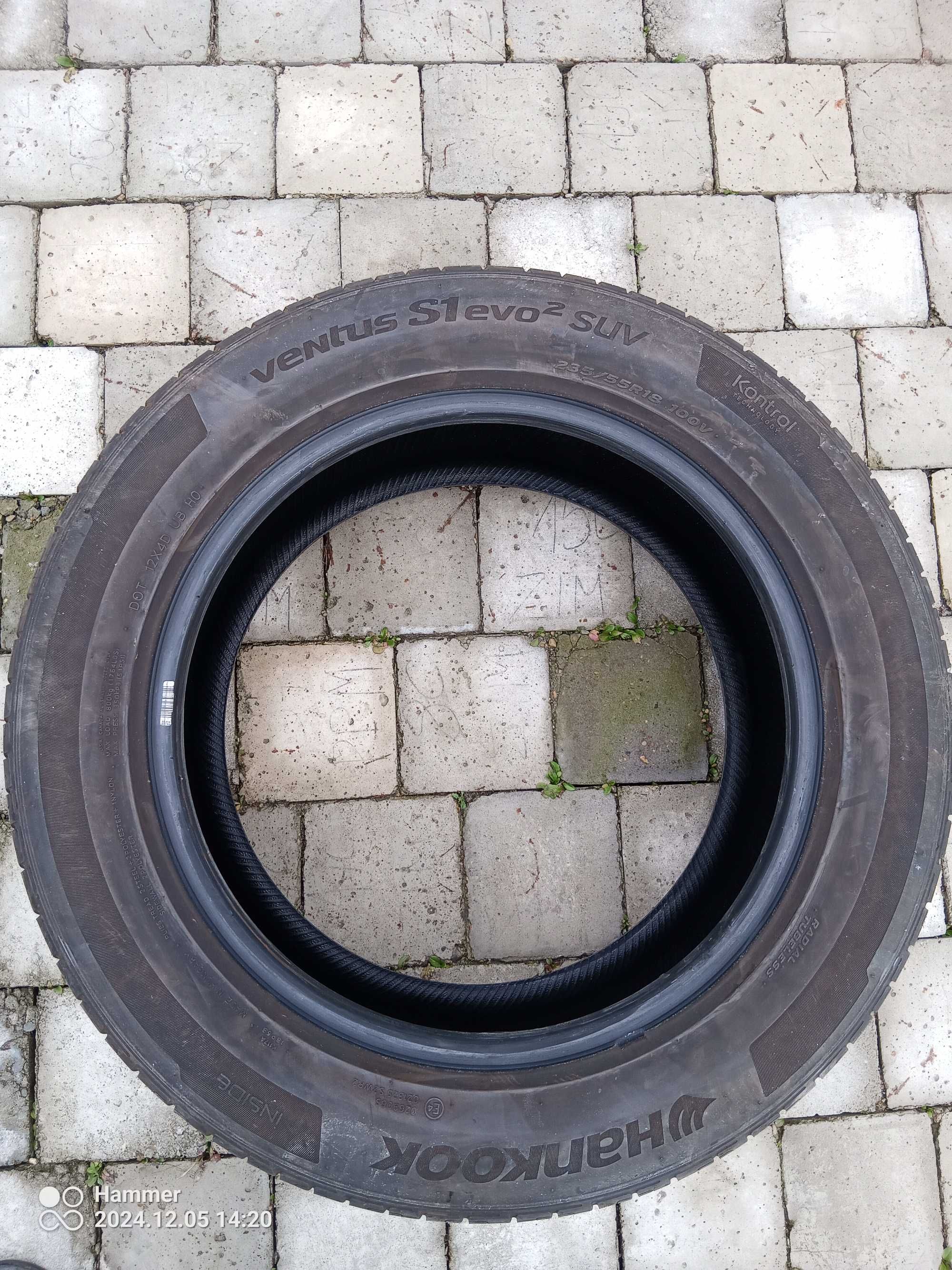 Hankook ventus s1 Evo SUV 235/55/18