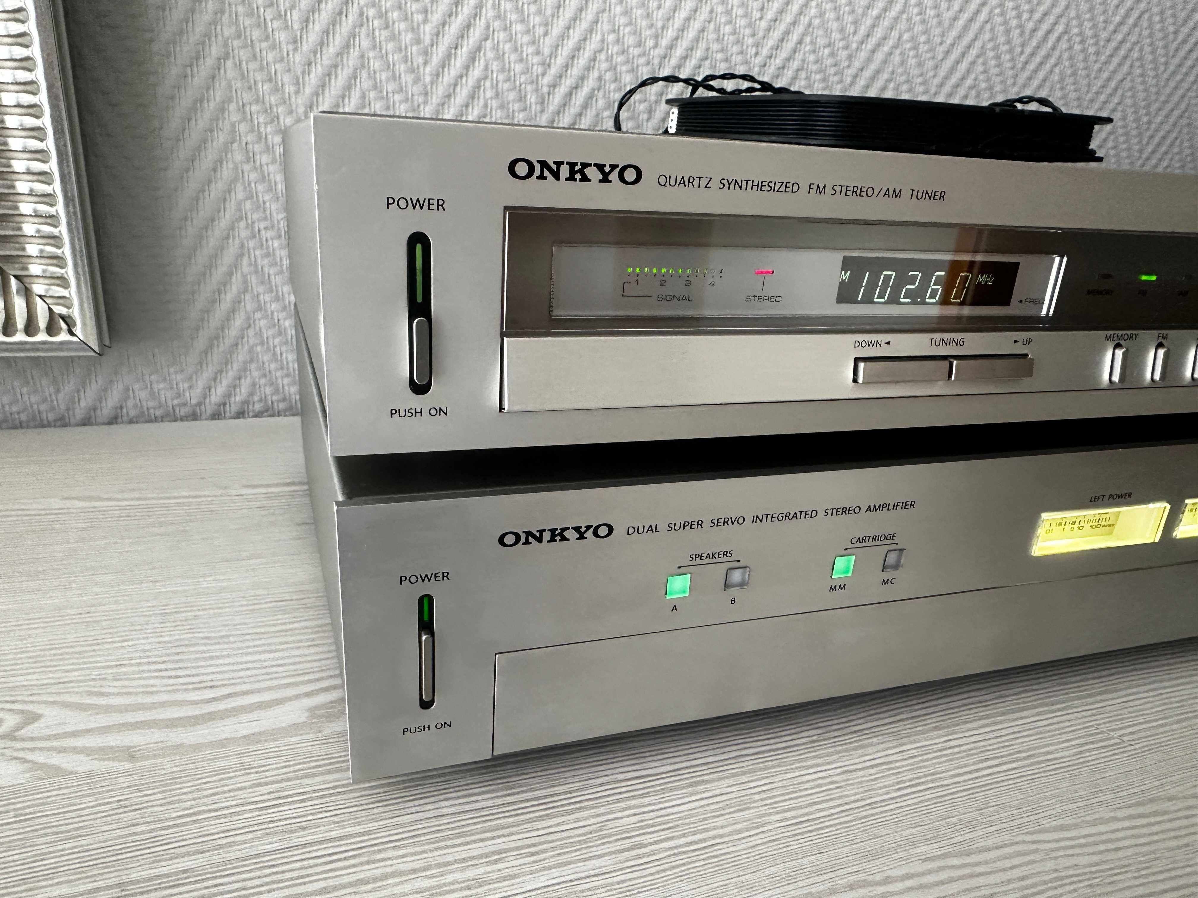 ONKYO A-25 T-25 Wzmacniacz Zestaw Top Hi-Fi