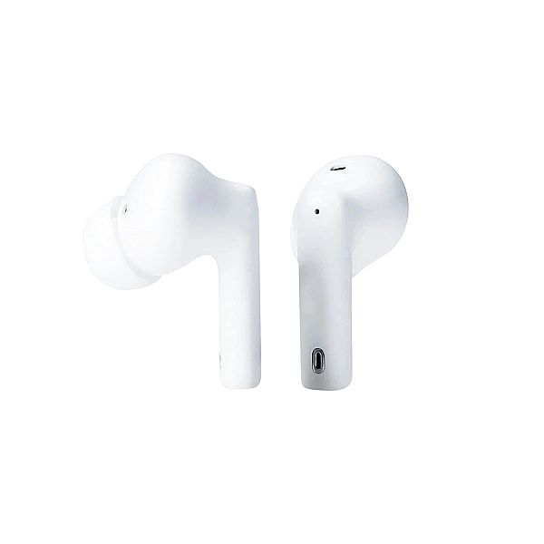 Słuchawki 3mk LifePods douszne bezprzewodowe Bluetooth 5.3 ANC - białe
