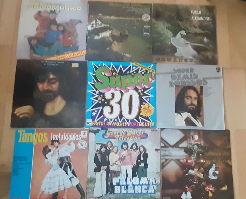 Diversos discos de vinil