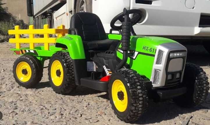 Детский электромобиль-трактор с прицепом M 4479 USB, BLUETOOTH