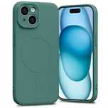 Mercury Magsafe Semi-Silicone Iphone 15 Zielony/Green