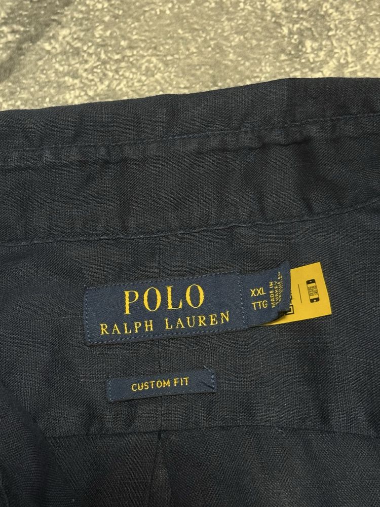 Льняна сорочка Polo Ralph Lauren (оригінал, нова колекція)