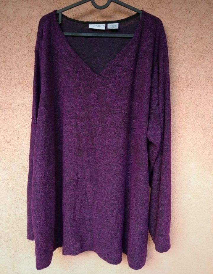 Fioletowy sweter 3 XL