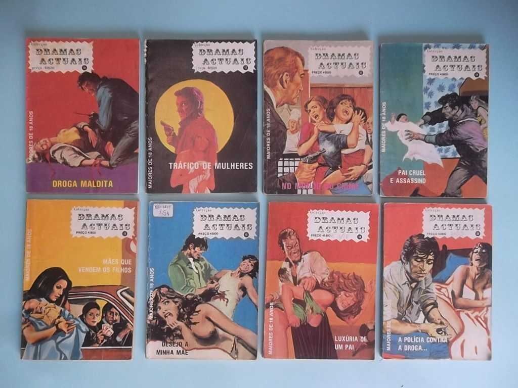 Banda desenhada erótica "DRAMAS ACTUAIS" (anos 80)