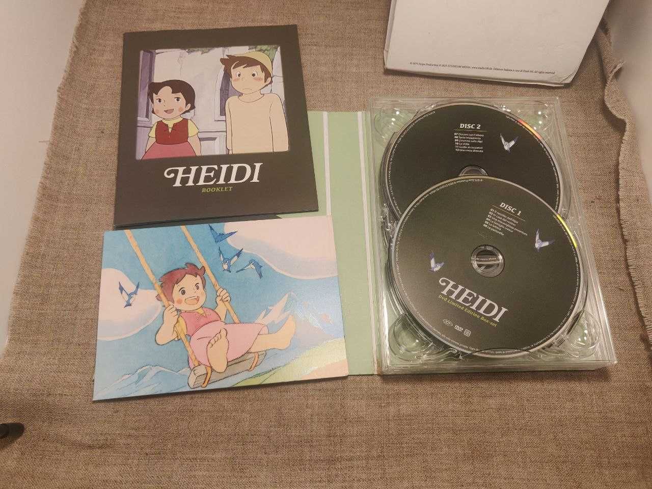 Heidi аніме dvd диски anime