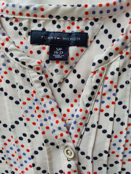 Bluzka Tommy Hilfiger 6/7 lat 122/128 święta sesja Tommy Girl
