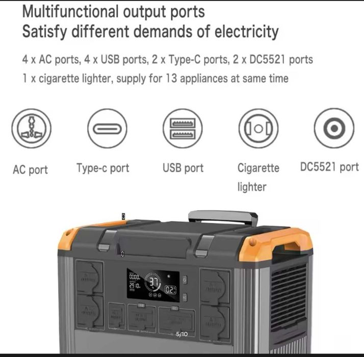 Портативная Электростанция LiFePO4 T30 3000 Вт  40000 грн