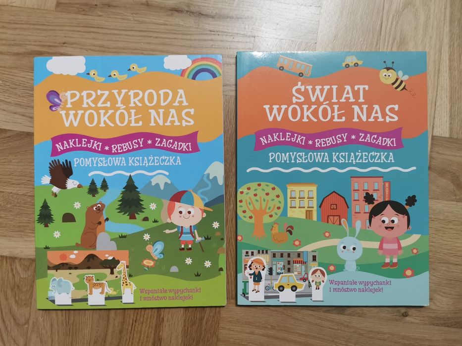 Nowe książeczki dla dzieci. 2 sztuki