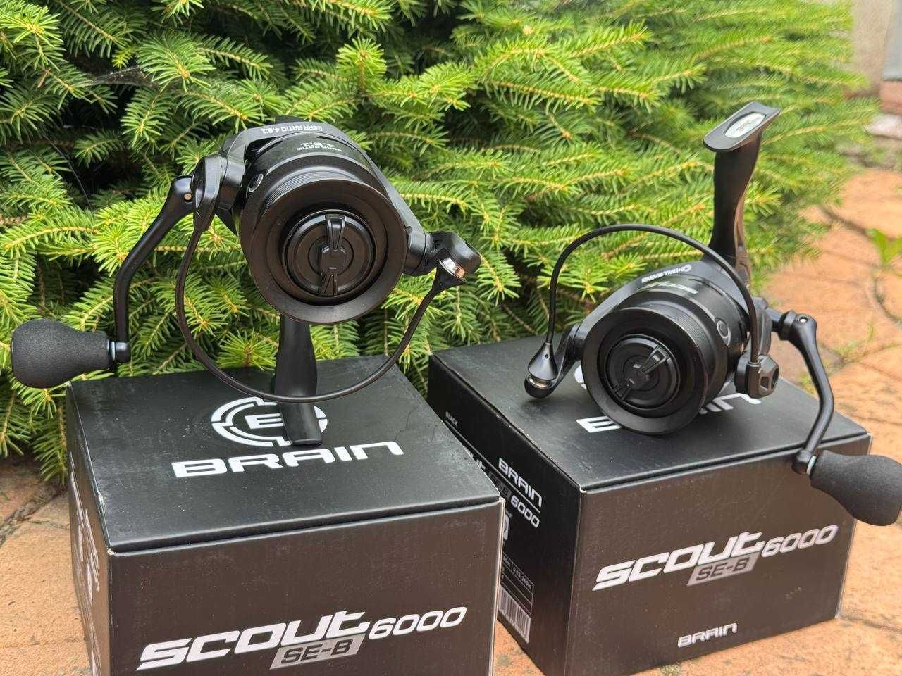 Фидерная Катушка Brain Scout SE‑B 4000-5000-6000S 8+1BB Black