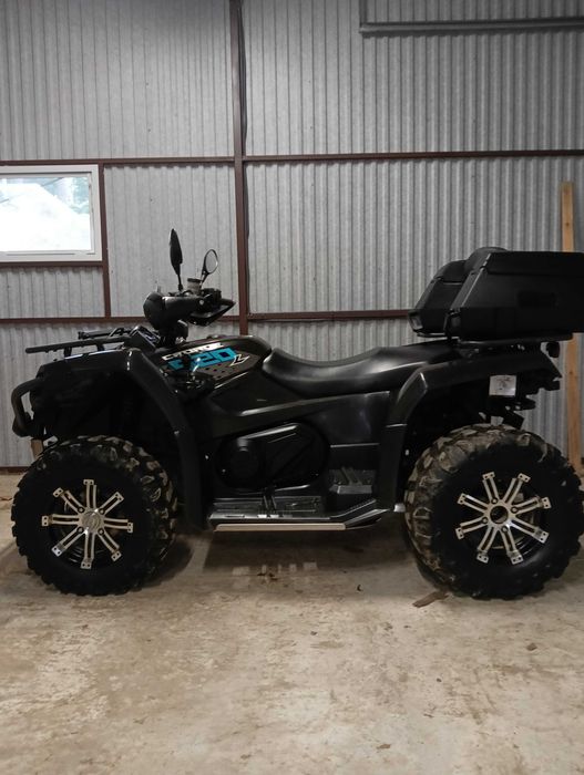 Quad CfMoto 520L Zarejestrowany Pług Wyciągarka