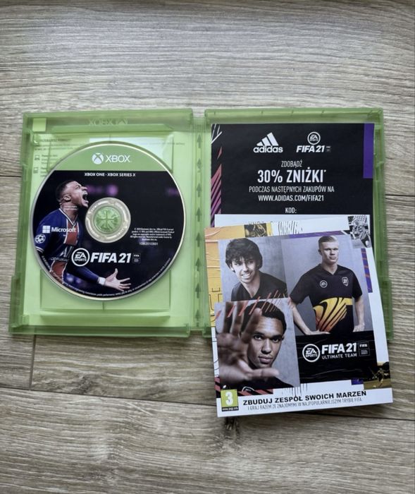 Gra FIFA 21 PL Polska Wersja Xbox One S X Xbox Series X