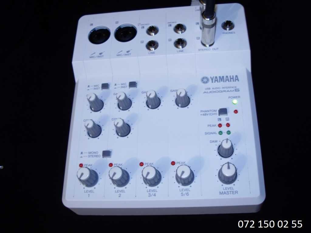 Yamaha Audiogram 6 (USB аудиоинтерфейс)