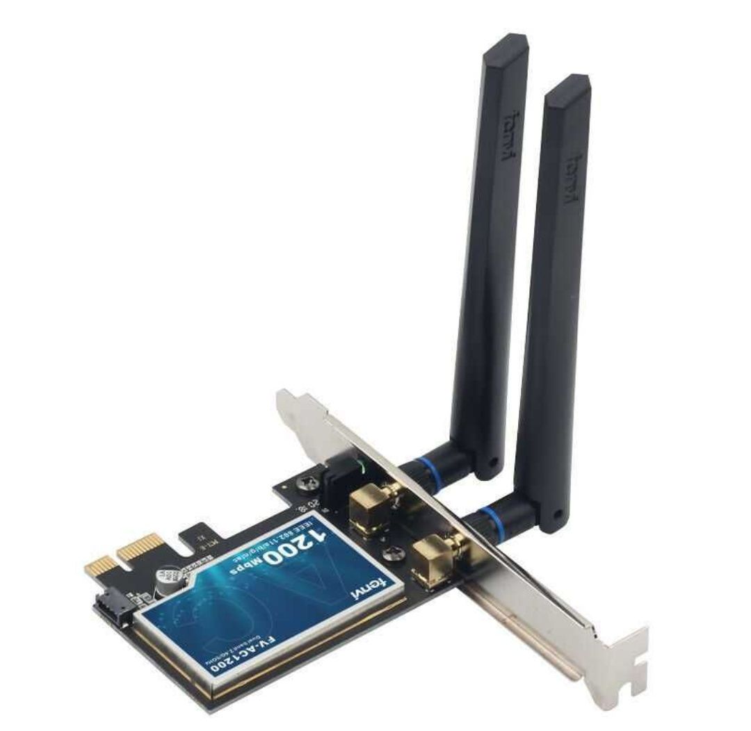 NEW Беспроводная сетевая карта Fenvi FV-AC1200 PCI-E WiFi+BT, сетевая