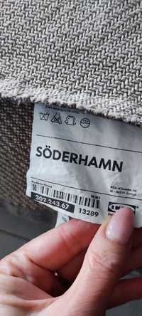 Dwa pokrowce na podłokietniki sofy Soderhamn Ikea