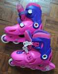 Patins em linha Decathlon "Oxelo Play 3" + capacete