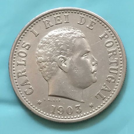 India Portuguesa - Uma Rupia 1903 - prata