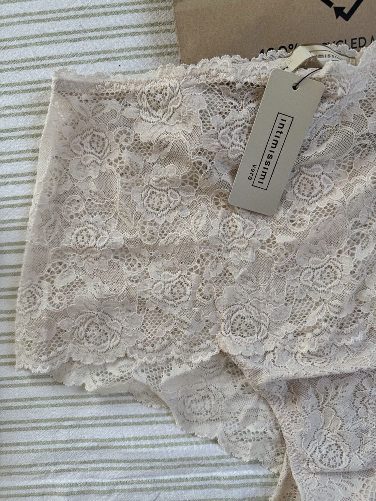 4-pack koronkowe figi culotte wysoki stan Intimissimi