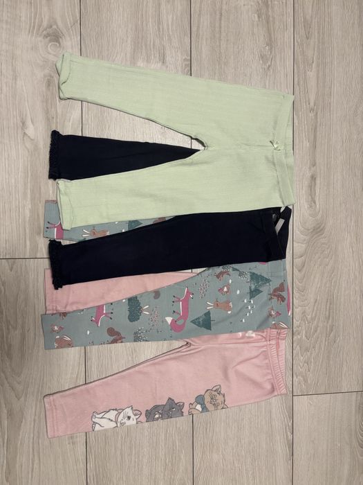 Spodnie leginsy legginsy rozmiar 92 98 dziecięce dziewczęce