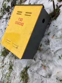Коробка Ящик металлический для счётчика щетчика